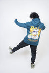 Buzzy Bear Hoodie - Leons.pk